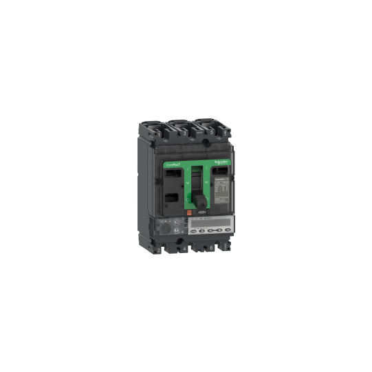 Schneider Electric ComPacT nouvelle génération circuit breaker ComPacT NSX250HB2, 100 kA at 690 VAC, MicroLogic 6.2 E trip unit 250 A, 4 poles 4d - C25W46E250