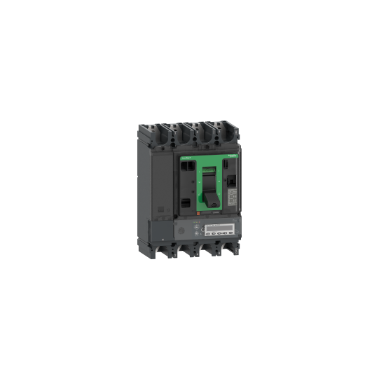 Schneider Electric ComPacT nouvelle génération circuit breaker ComPacT NSX400HB2, 100 kA at 690 VAC, MicroLogic 5.3 E trip unit 400 A, 4 poles 4d - C40W45E400