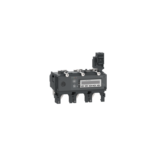 Schneider Electric ComPacT nouvelle génération trip unit MicroLogic 6.3 E for ComPacT NSX 630 circuit breakers, electronic, rating 630A, 3 poles 3d - C6336E630