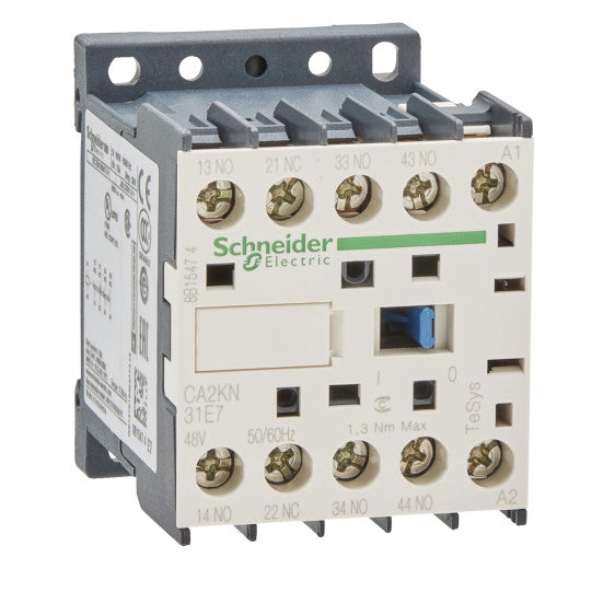 Schneider Electric TeSys TeSys K control relay - 3 NO + 1 NC - <= 690 V - 48 V AC coil - CA2KN31E7