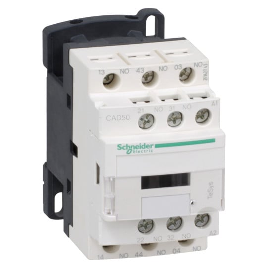 Schneider Electric TeSys TeSys D control relay - 5 NO - <= 690 V - 110 V DC standard coil - CAD50FD