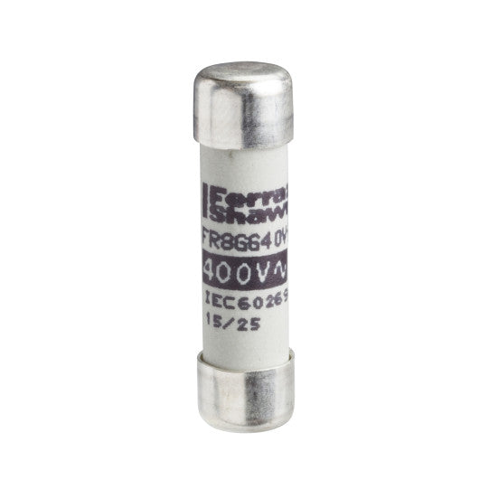 Schneider Electric SCHNEIDER NFC cartridge fuses, Tesys GS, cylindrical 10 mm x 38 mm, fuse type gG, 400VAC, 25 A, without striker - DF2CN25