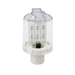Schneider Electric SCHNEIDER Harmony XVM, LED bulb super bright, BA 15d, white, steady light, 24 V AC/DC - DL2EDB1SB