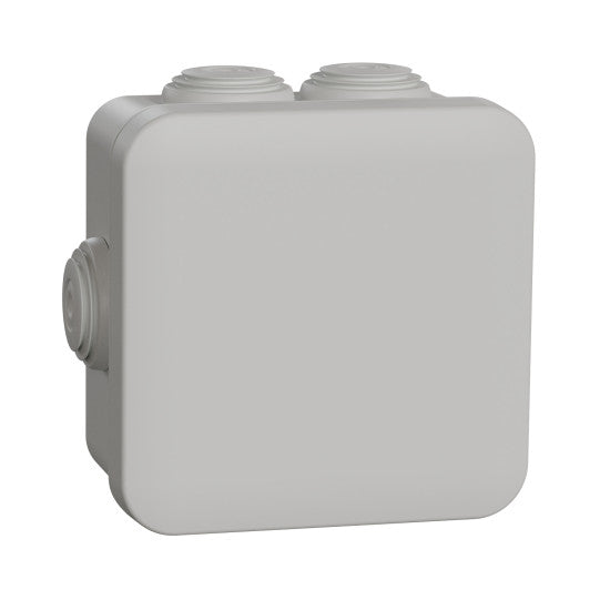 Schneider Electric SCHNEIDER Mureva BOX - junction box - 7 grommets Ø20 - 80x80x45 mm - ENN05004
