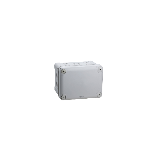 Schneider Electric SCHNEIDER Mureva BOX - junction box - knock-out 8xM12/16+4xM16/20+2xM20/25 - 150x105x80 mm - ENN05087