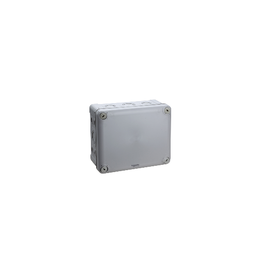 Schneider Electric SCHNEIDER Mureva BOX - junction box - knock-out 8xM12/16+4xM20/25+2xM25/32 - 175x150x80 mm - ENN05090