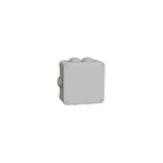 Schneider Electric SCHNEIDER Mureva BOX - junction boxwith terminals - 7 grommets Ø25 - 105x105x55 mm - ENN05205