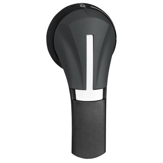 Schneider Electric TeSys External rotary handle, TeSys GS, black handle, left side mounting, 2 positions I-O, IP65, for GS 100-400A IEC - GS2AH330