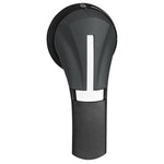 Schneider Electric TeSys External rotary handle, TeSys GS, black handle, left side mounting, 2 positions I-O, IP65, for GS 100-400A IEC - GS2AH330