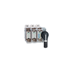 Schneider Electric TeSys External rotary handle, TeSys GS, black handle, front mounting, 2 positions I-O, IP65, for GS 100-400A IEC - GS2AH530