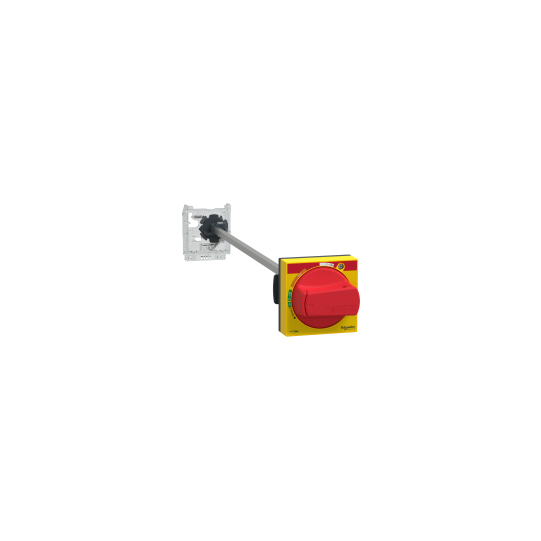 Schneider Electric TeSys Extended rotary handle kit, TeSys GV2, IP54, red handle, with trip indication, for GV2L-GV2P - GV2APN02