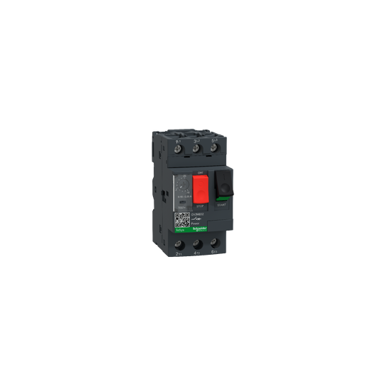 Schneider Electric TeSys motor circuit breaker GV2ME 0,16 à 0,25 A 3P 3d magneto-thermal release- GV2ME02