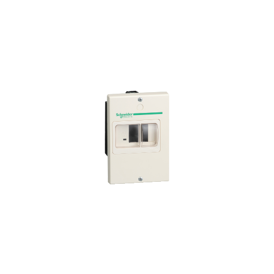 Schneider Electric TeSys TeSys GV2 - Reduced flush mounting enclosure for TeSys GV2ME - IP55 - GV2MP04
