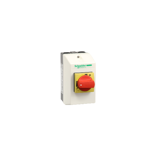 Schneider Electric TeSys TeSys GV2 - Enclosure for TeSys GV2P/L - red handle - IP65 - GV2PC02
