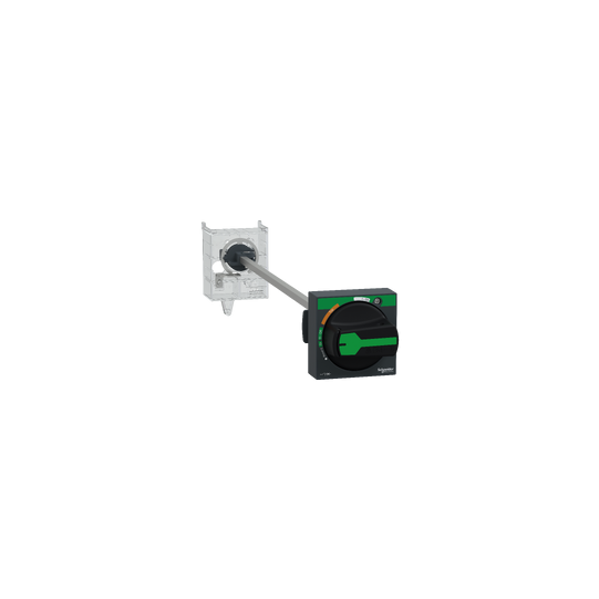 Schneider Electric TeSys Extended rotary handle kit,TeSys GV3, IP54, black handle, with trip indication, for GV3L-GV3P - GV3APN01