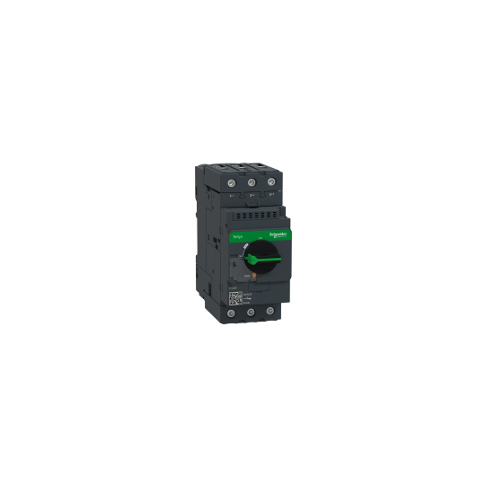 Schneider Electric TeSys Motor circuit breaker, TeSys GV3, 3P, 25 A, magnetic, rotary handle, EverLink terminals - GV3L25