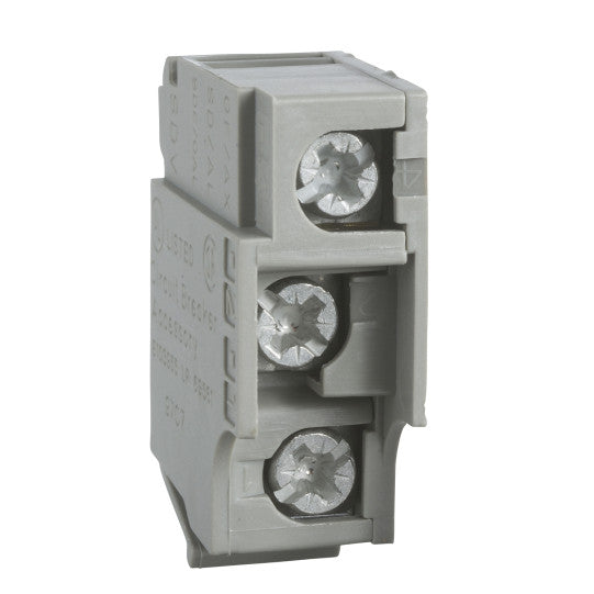 Schneider Electric TeSys Auxiliary contact block, TeSys GV5 - GV6 - GV7, 1 C/O standard - GV7AE11