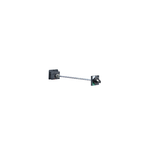 Schneider Electric TeSys Extended rotary handle, TeSys GV5-GV7, black, padlockable, IP55 - GV7AP01
