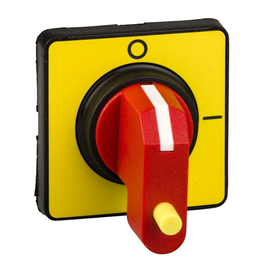 Schneider Electric TeSys TeSys VARIO / Mini VARIO - front and red rotary handle - 1 padlocking - KCE1YZ