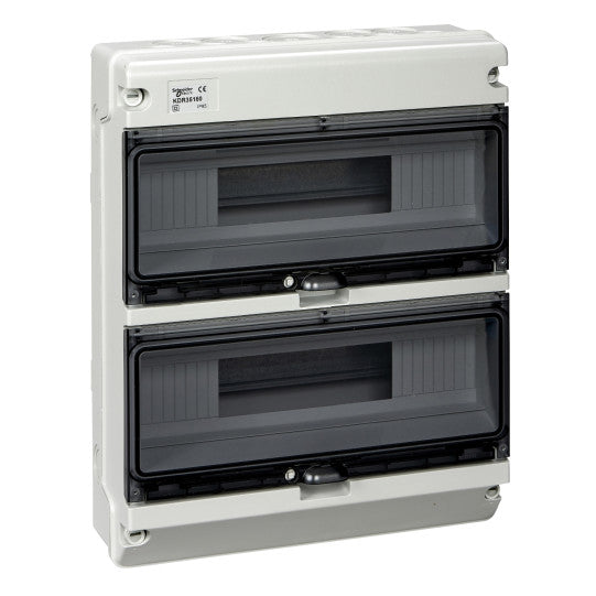 Schneider Electric Kaedra Kaedra XT - for modular device - 2 x 16 modules - KDR35160