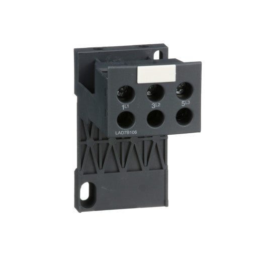 Schneider Electric TeSys Adapter terminal block, TeSys LRD, for separate mounting of LRD01-D35 LR3D01-D35 - LAD7B106