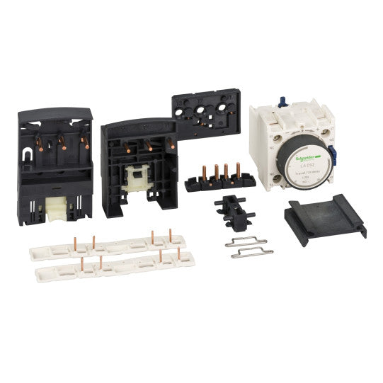Schneider Electric SCHNEIDER Kit for assembling star delta starters, for 3 x contactors LC1D09-D18 with circuit breaker GV2, compact mounting - LAD912GV