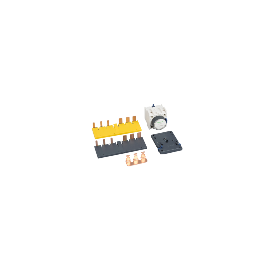 Schneider Electric Linergy Kit for assembling star delta starters, for 3 x contactors LC1D40A-D80A, with time delay block - LAD9SD3