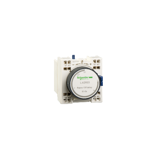 Schneider Electric TeSys - TeSys Deca TeSys D - bloc de contacts auxiliaires - 1F+1O - bornes à ressort - LADT03