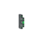 Schneider Electric TeSys Auxiliary contact block, TeSys Giga, 1NO + 1NC, lateral face side mounting, push-in terminals L1/R1 - LAG8N113P