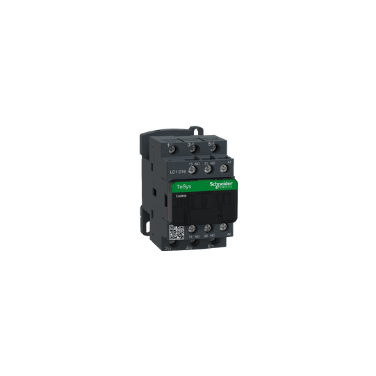 Schneider Electric TeSys TeSys D contactor - 3P(3 NO) - AC-3 - <= 440 V 18 A - 110 V AC coil - LC1D18F7