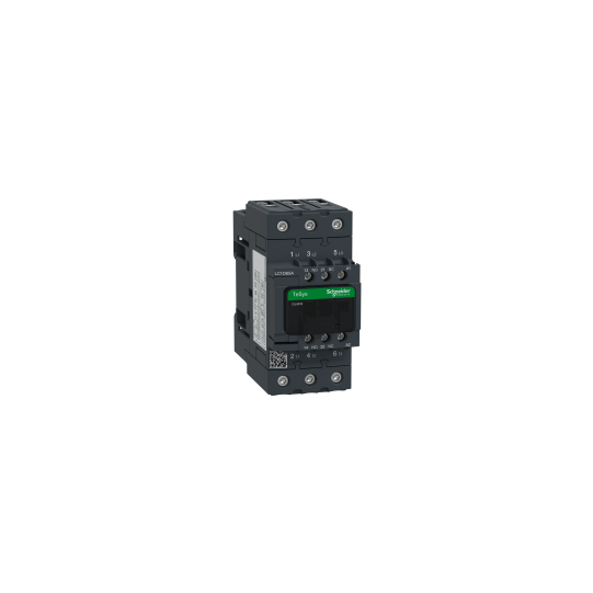 Schneider Electric TeSys TeSys D contactor - 3P(3 NO) - AC-3 - <= 440 V 65 A - 24 V AC 50/60 Hz coil - LC1D65AB7