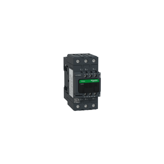 Schneider Electric TeSys TeSys D contactor 3P 66A AC-3 up to 440V coil 24V DC EverLink - LC1D80ABBE
