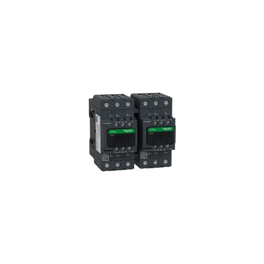 Schneider Electric TeSys TeSys D reversing contactor - 3P(3 NO) - AC-3 - <= 440 V 50 A - 230 V AC coil - LC2D50AP7