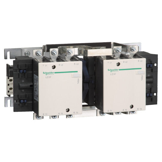 Schneider Electric TeSys TeSys F reversing contactor - 3P(3 NO) AC-3 <= 440 V 115 A - without coil - LC2F115