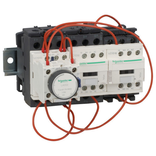 Schneider Electric TeSys TeSys D - star delta starter - 3 x 3P (3 NO) - 32 A - 230 V AC coil - LC3D32AP7
