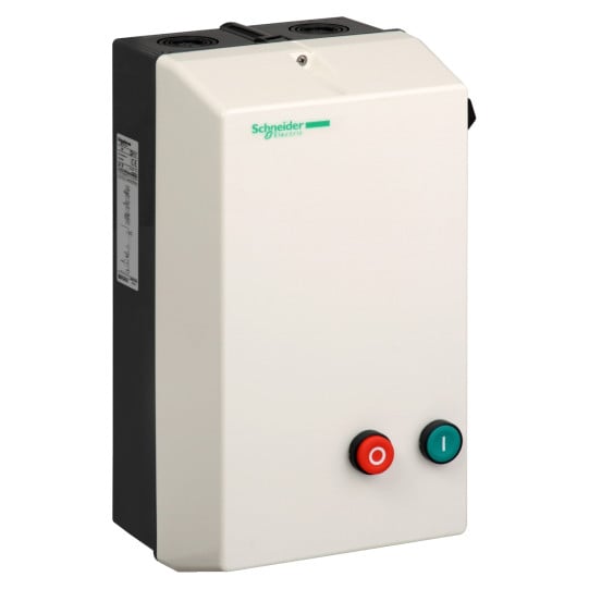 Schneider Electric TeSys TeSys LE - enclosed DOL starter - 25 A - 400 V AC coil - LE4D25V7