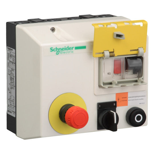 Schneider Electric TeSys TeSys LG - enclosed DOL reversing starter - 6...10 A - 380/400 V AC coil - LG8K09Q714