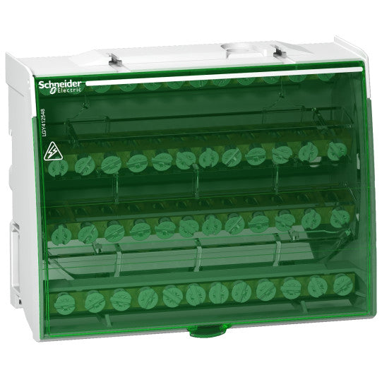 Schneider Electric Linergy LGY412548 - Linergy DS, 125A 4x12-hole four-pole step-down distributor - Schneider Electric