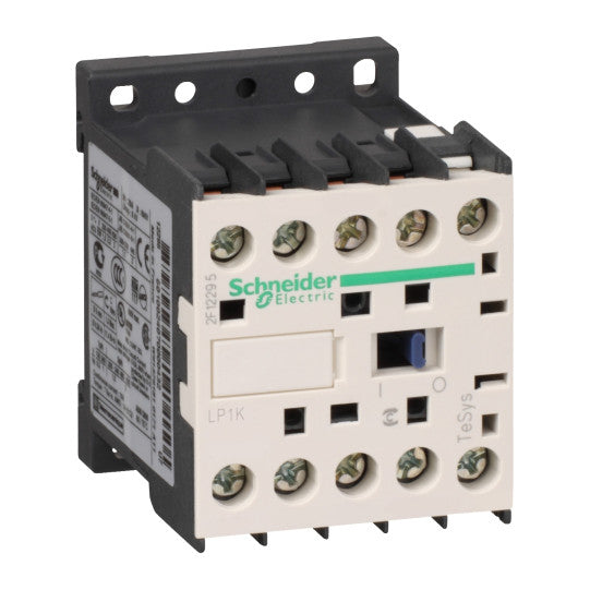 Schneider Electric TeSys TeSys K contactor - 3P - AC-3 <= 440 V 9 A - 1 NC aux. - 24 V DC coil - LP1K0901BD