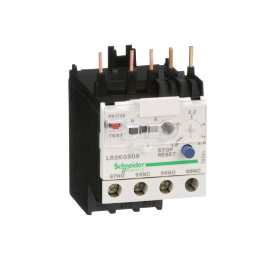 Schneider Electric TeSys TeSys K - differential thermal overload relays - 1.8...2.6 - class 10A - LR2K0308