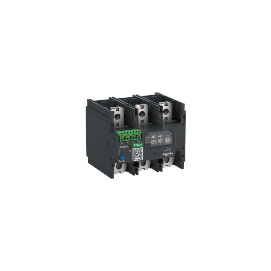 Schneider Electric TeSys Electronic thermal overload relay, TeSys Giga, 125…500 A, class 5E…30E, push-in control connection - LR9G500