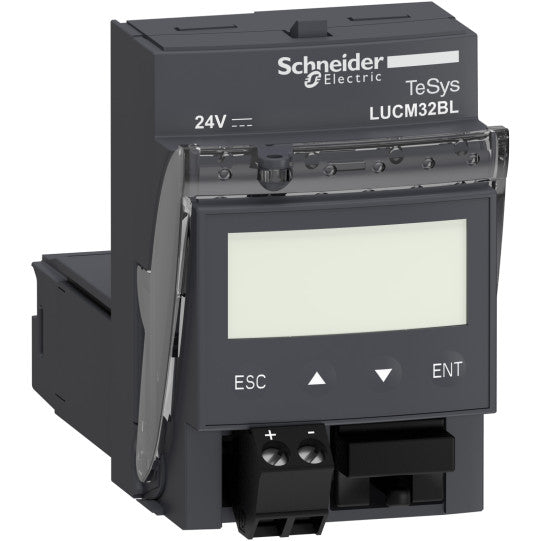 Schneider Electric TeSys Multifunction control unit, TeSys U, 8-32A, 1P/3P motors, protection & diagnostic, class 5-30, coil 24V DC - LUCM32BL