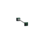 Schneider Electric ComPacT nouvelle génération extended rotary handle, ComPacT NSXm, black handle, shaft length 200 to 600 mm, IP54 - LV426932T