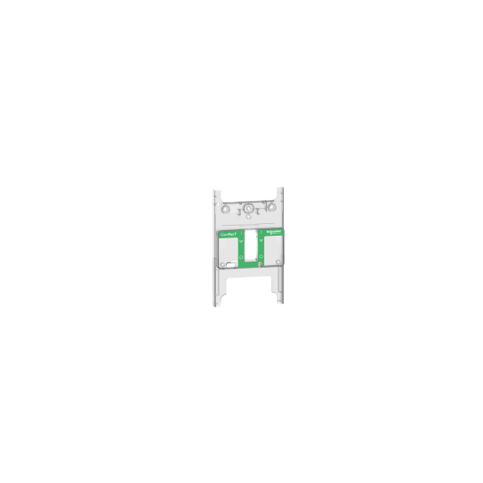 Schneider Electric ComPacT nouvelle génération front cover for circuit breaker and switch, ComPacT NSXm new generation, 3 poles, spare part - LV426946T