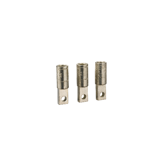 Schneider Electric SCHNEIDER Compression lug - copper cable AWG 6…1/0 - set of 3 - LV426987