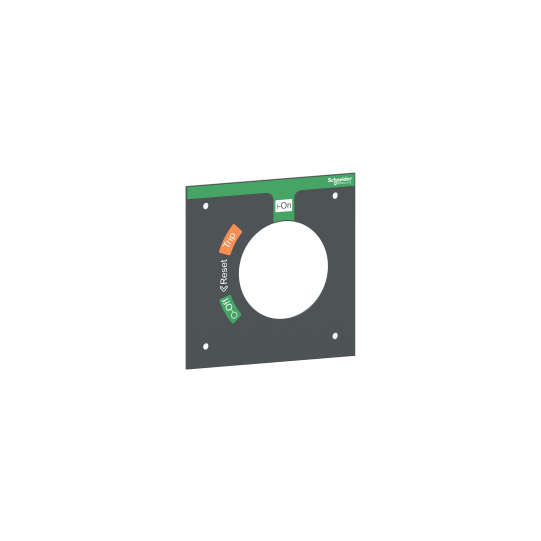 Schneider Electric ComPacT nouvelle génération conversion accessory for direct rotary handle, ComPacT NSX100 to NSX250, MCC switchboard control, IP43 - LV429341T