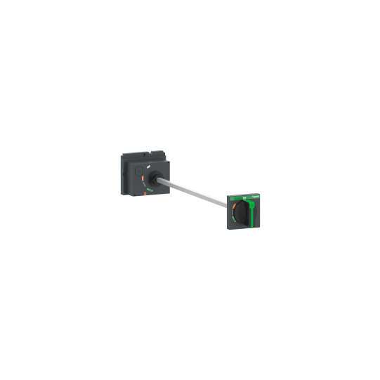 Schneider Electric SCHNEIDER extended rotary handle, ComPacT NSX 100/160/250, black handle, telescopic shaft 248 to 600 mm for withdrawable device, IP55 - LV429343T