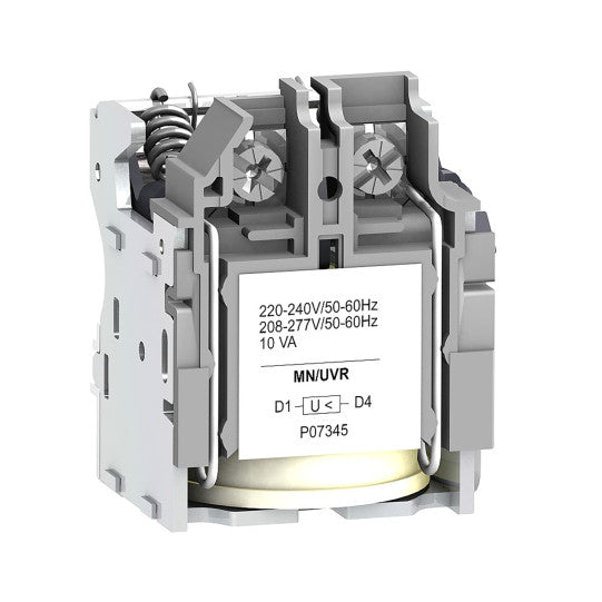 Schneider Electric SCHNEIDER MN undervoltage release, ComPacT NSX, rated voltage 250 VDC, screwless spring terminal connections - LV429414