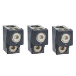 Schneider Electric SCHNEIDER aluminium bare cable connectors, ComPact NSX, EasyPact CVS, for 2 cables 35 mm² to 240 mm², 630 A, set of 3 parts - LV432481