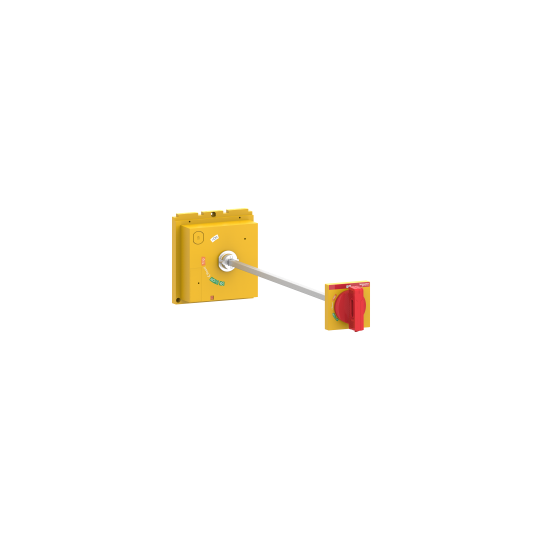 Schneider Electric SCHNEIDER extended rotary handle, ComPacT NSX 400/630, red handle on yellow front, shaft length 209 to 600 mm, IP55 - LV432600T